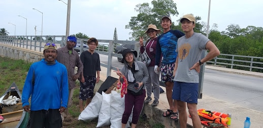 Environmental Belize River Clean up Effort (Oct 6, 2019)